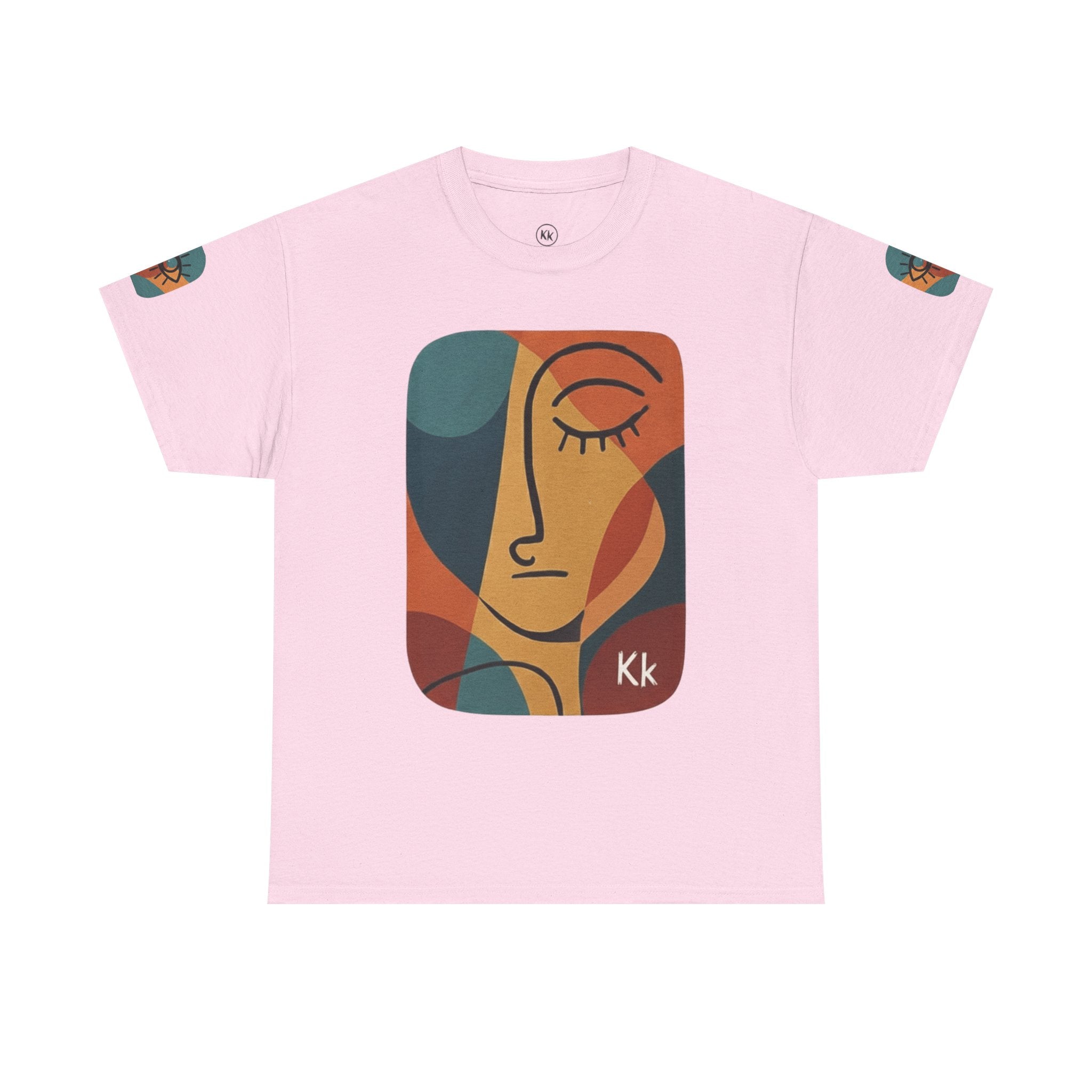 Abstract Cubist Face T-Shirt