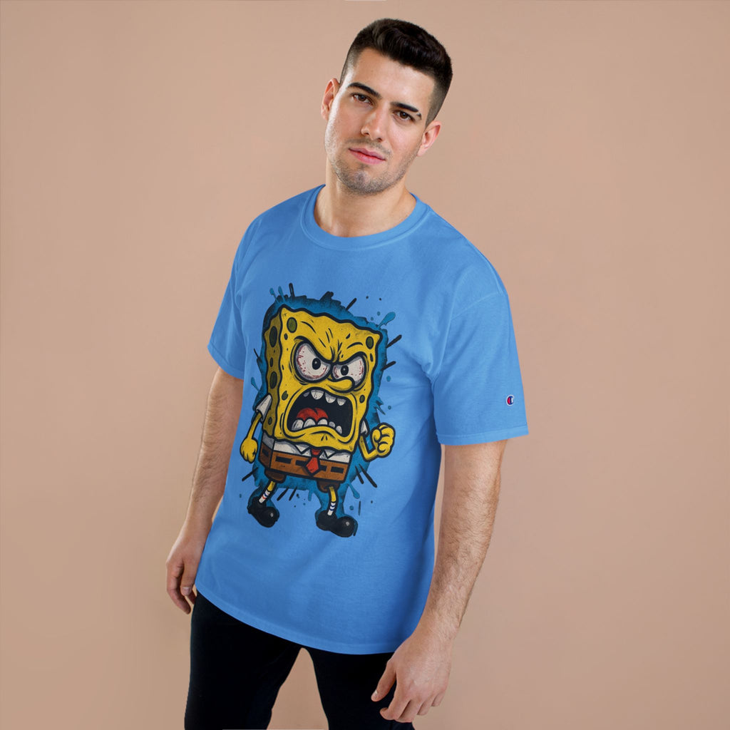 Angry Sponge Cartoon T-Shirt