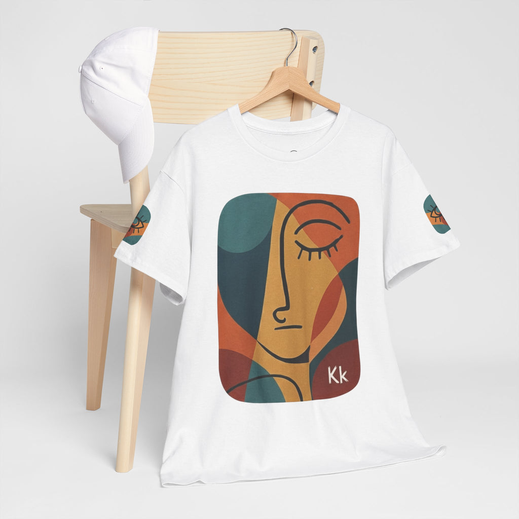 Abstract Cubist Face T-Shirt