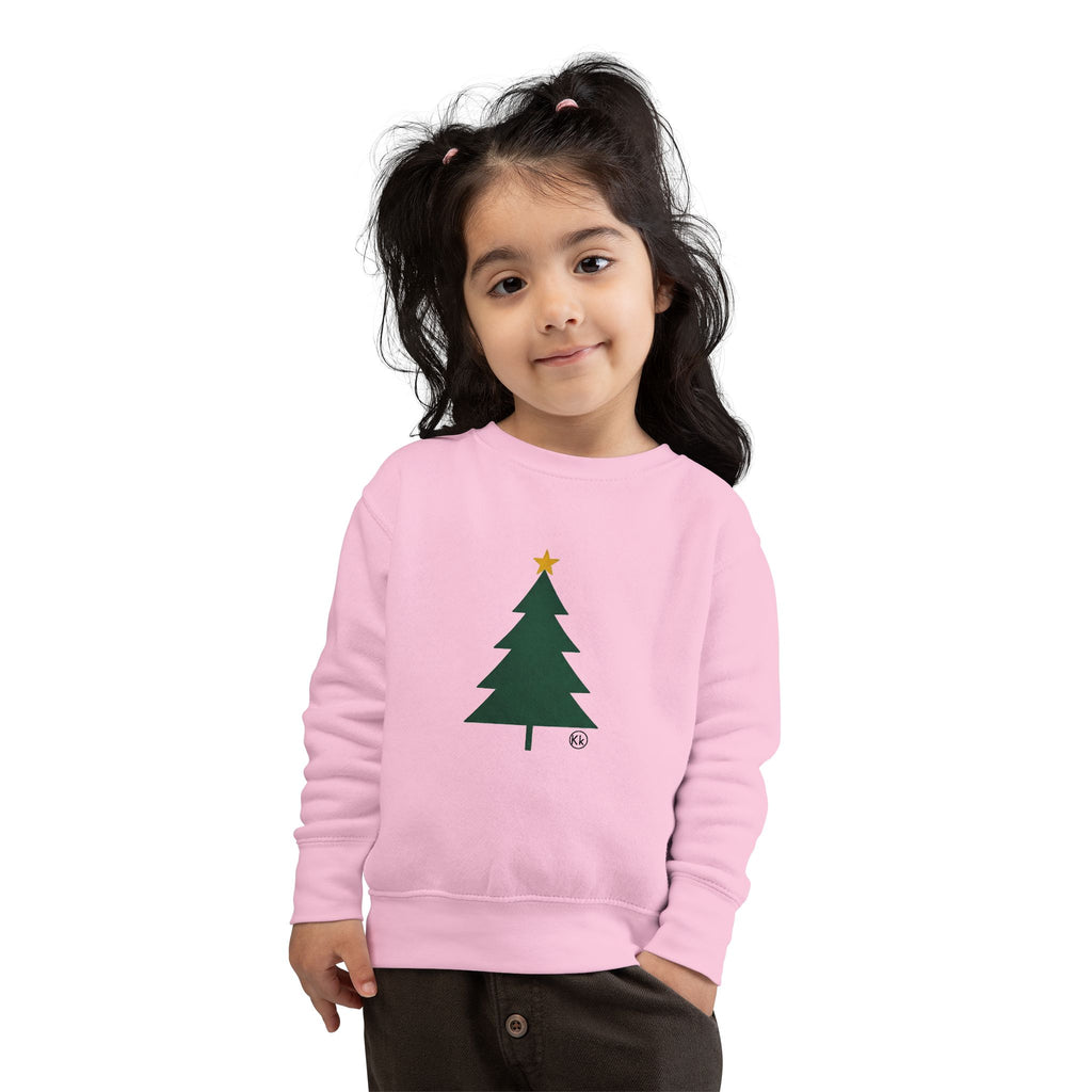 Toddler Sweatshirt — Christmas Tree Pullover