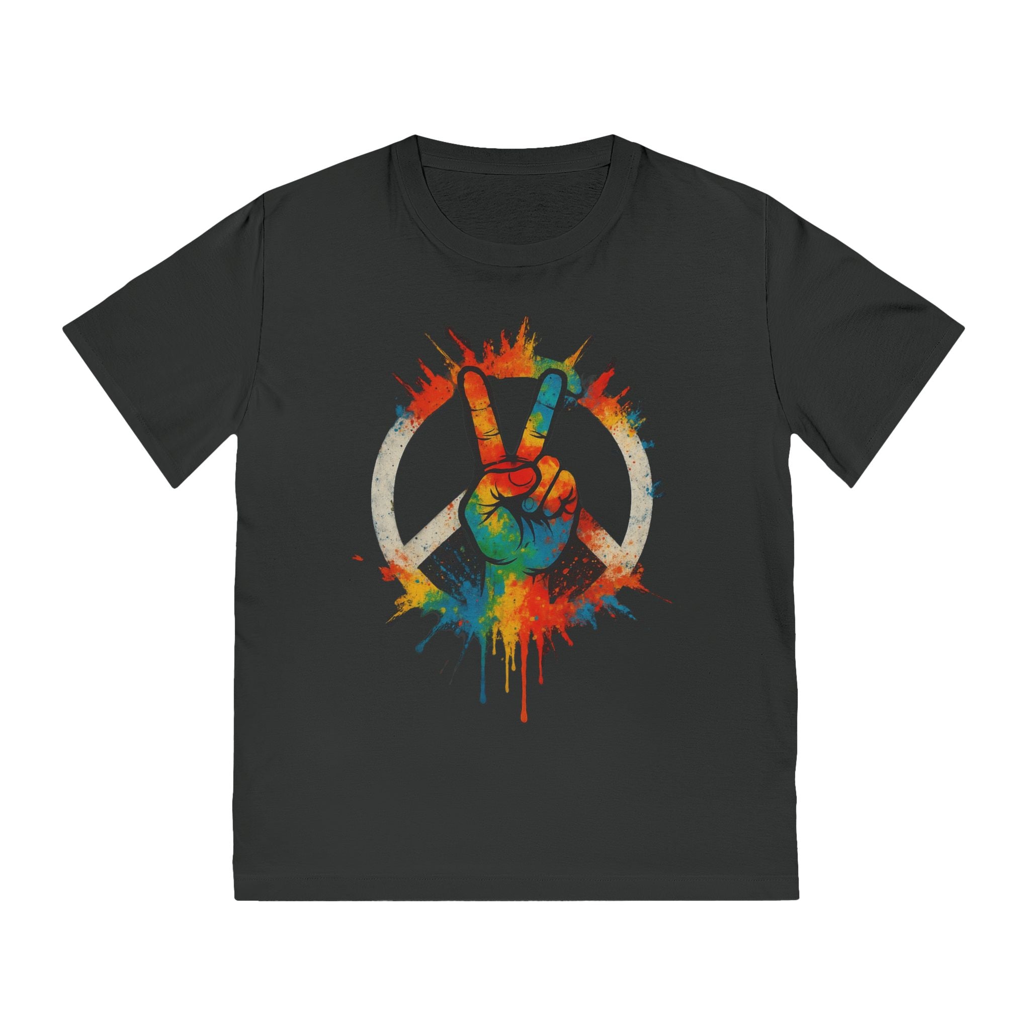 Peace T-Shirt — Colorful Tee