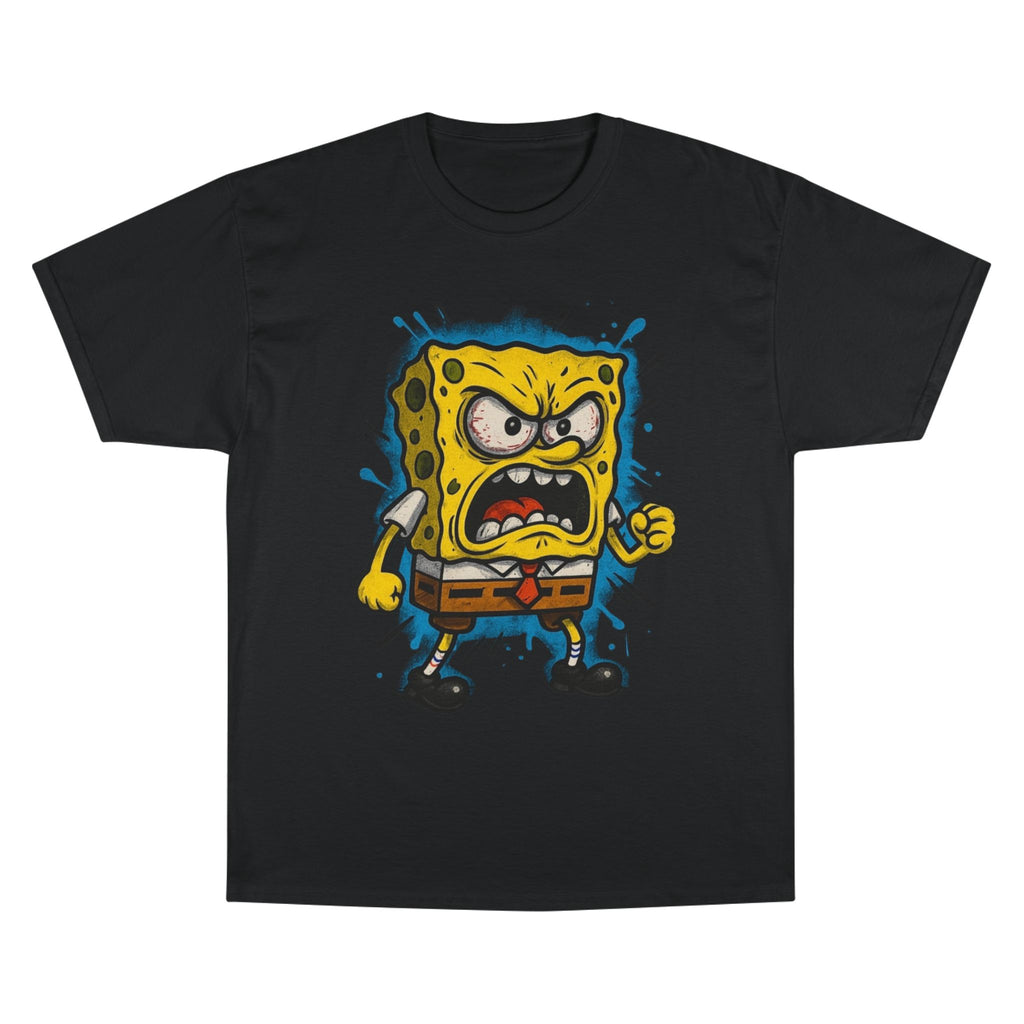 Angry Sponge Cartoon T-Shirt