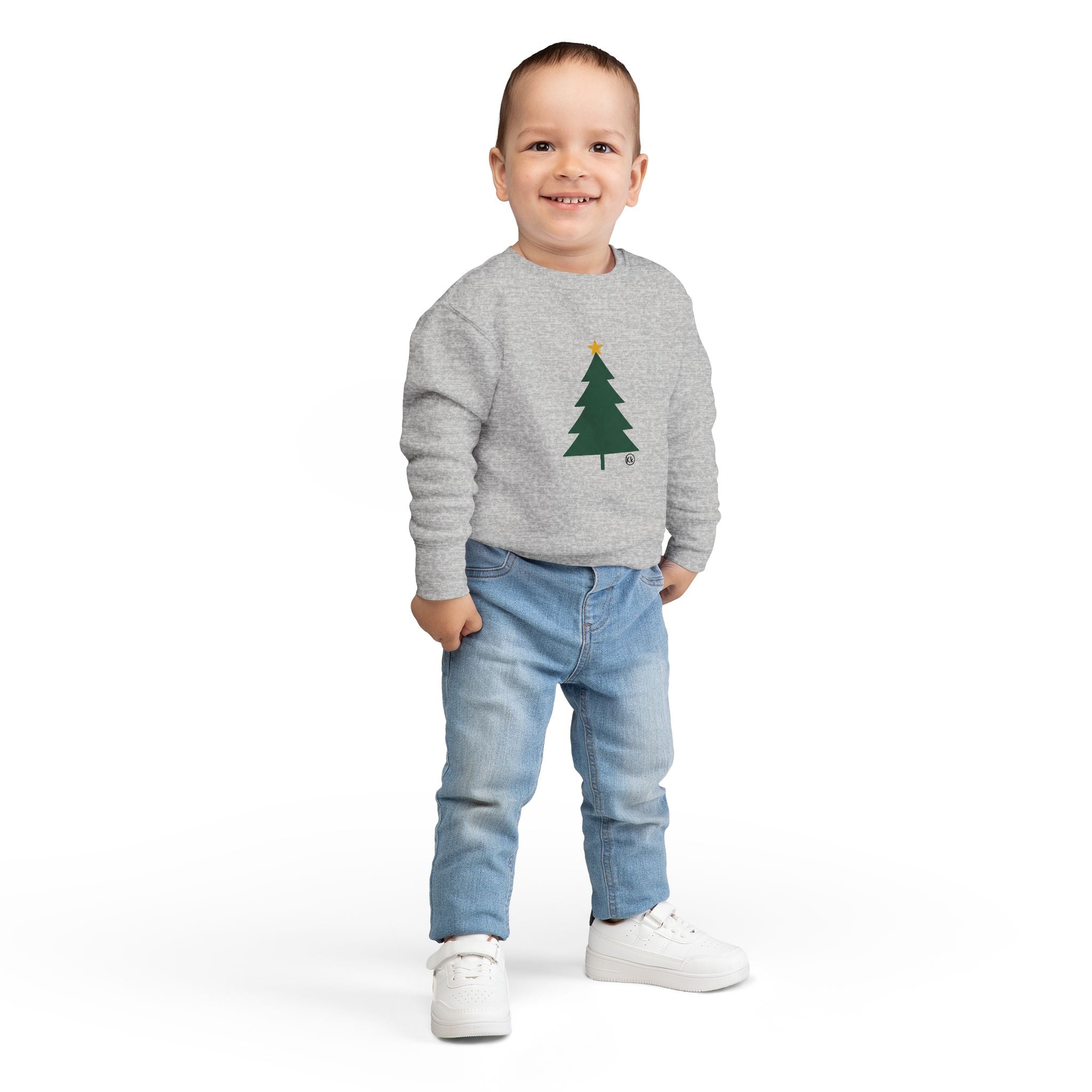 Toddler Sweatshirt — Christmas Tree Pullover