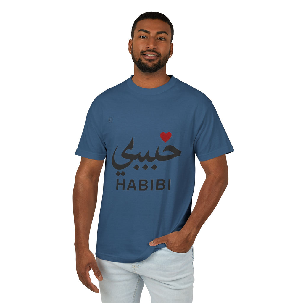 Habibi Tee — Arabic "Habibi" Love Shirt with Heart