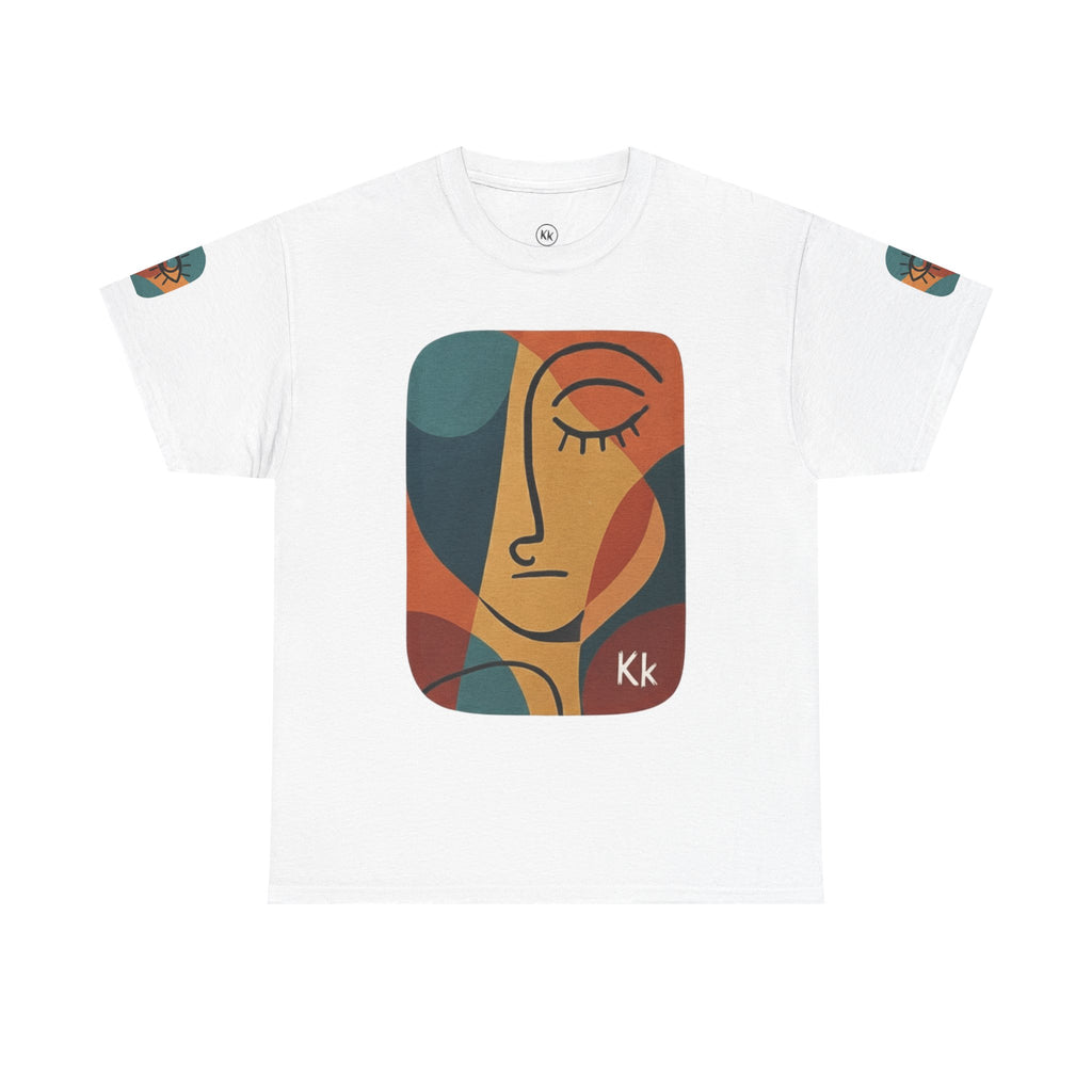 Abstract Cubist Face T-Shirt