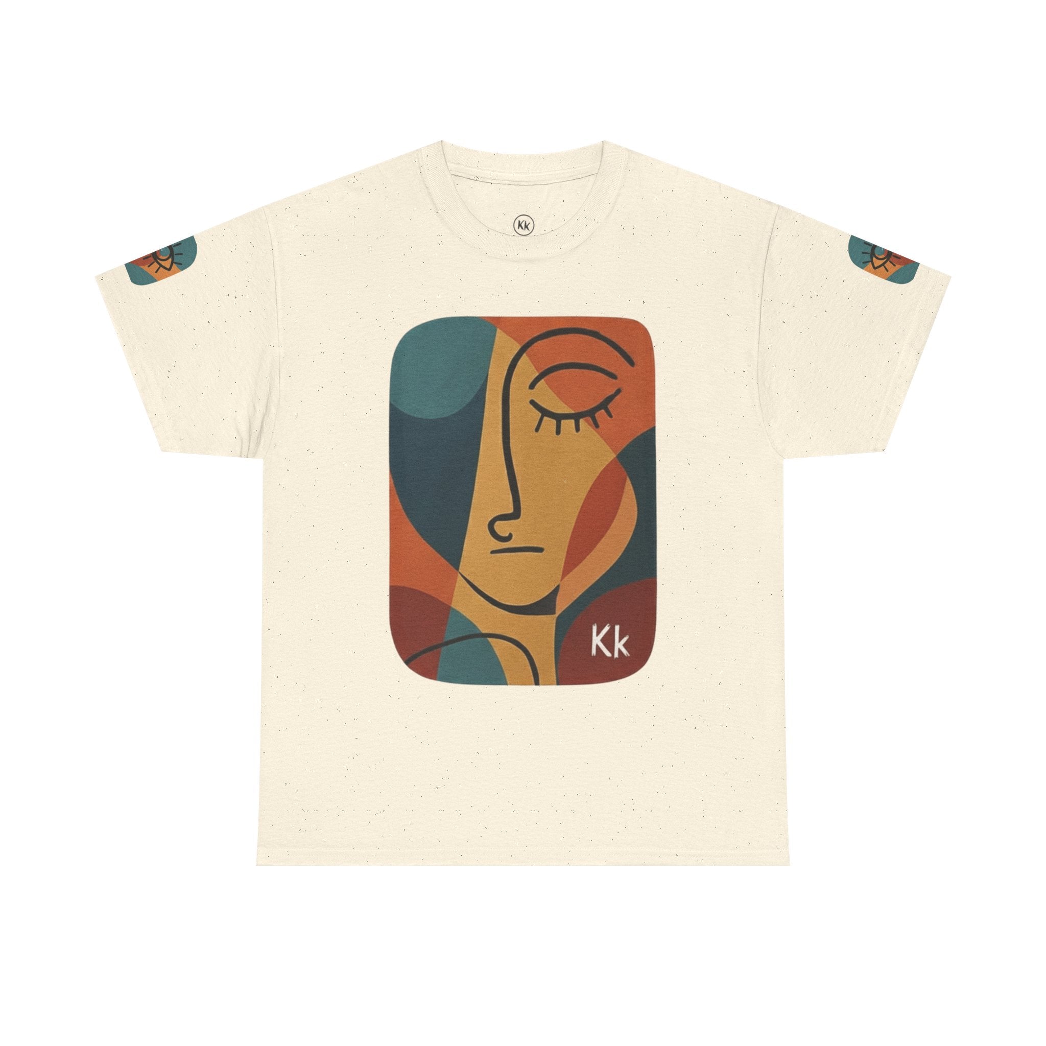 Abstract Cubist Face T-Shirt