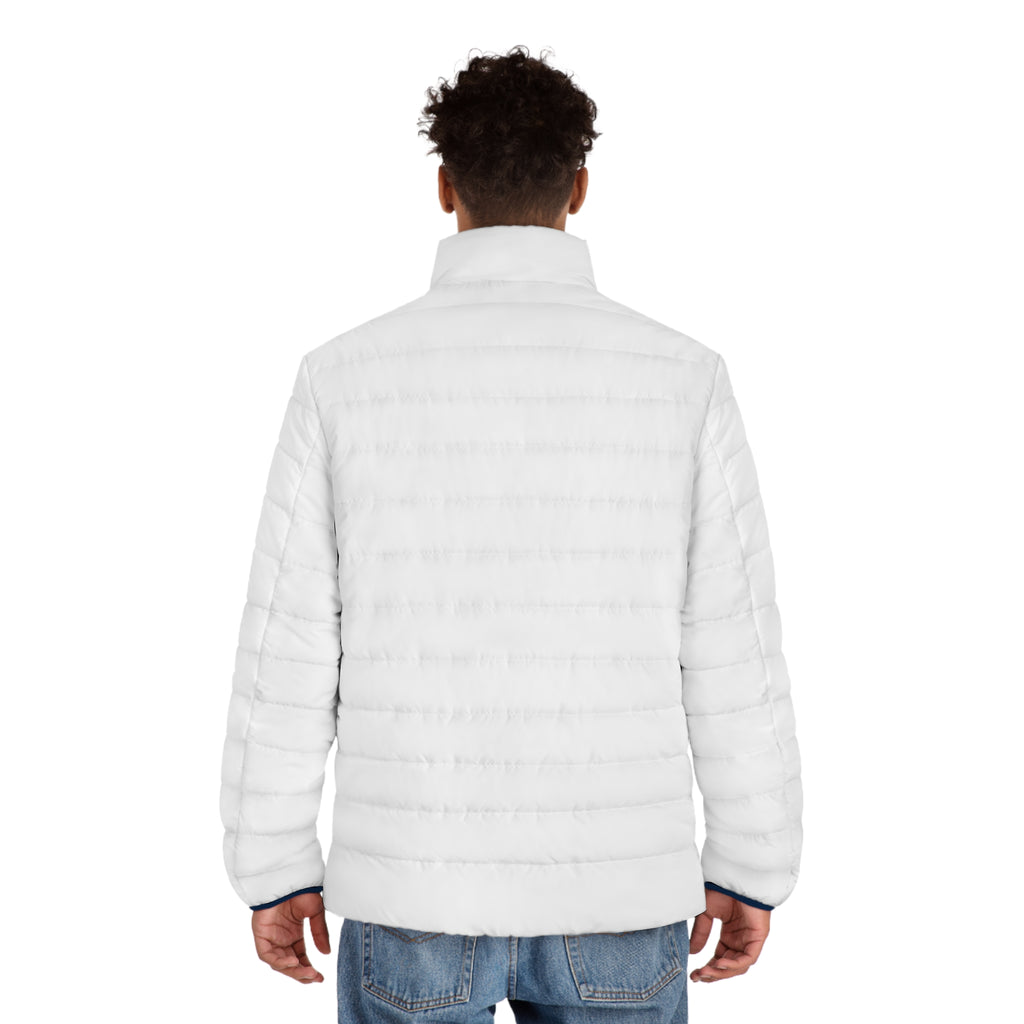 White Men’s Puffer Jacket