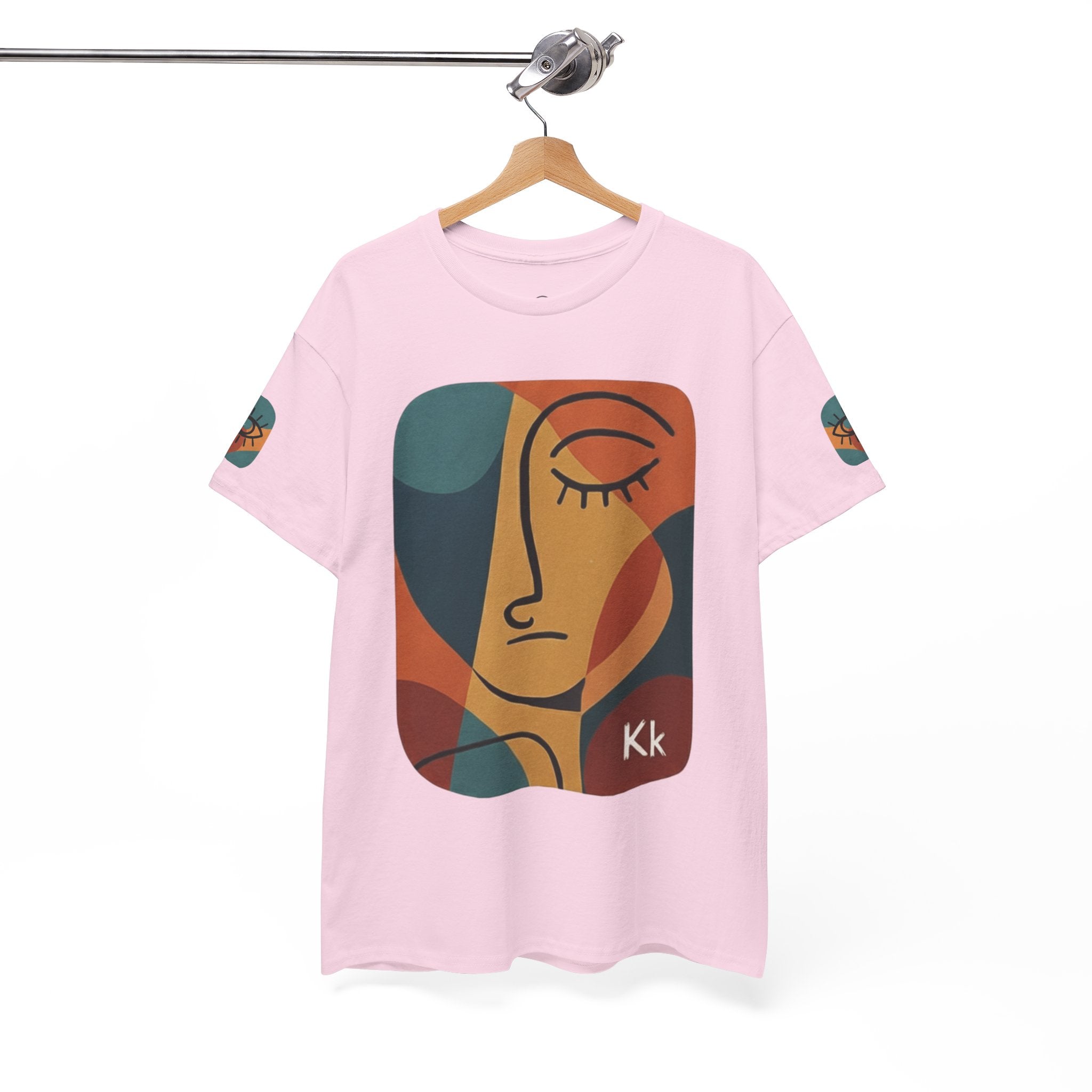Abstract Cubist Face T-Shirt