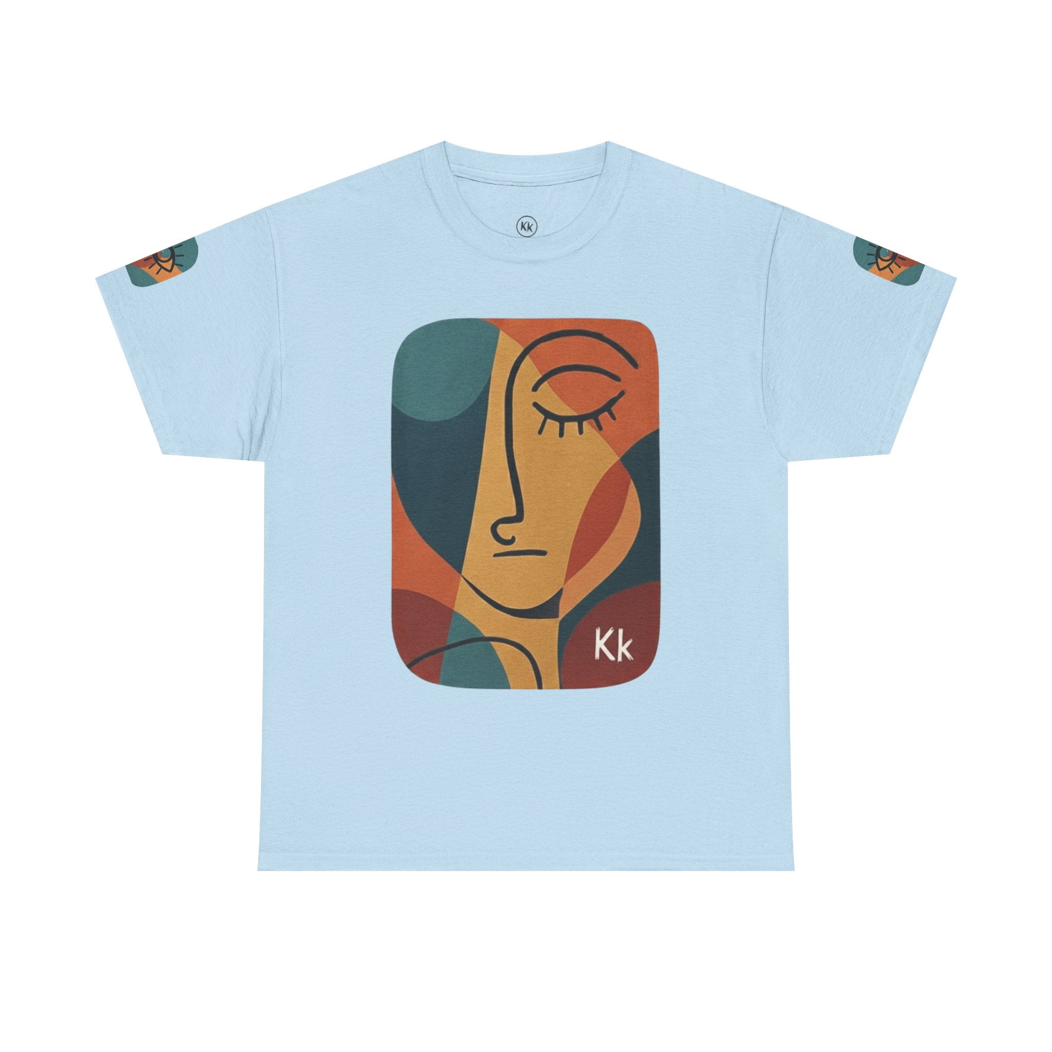 Abstract Cubist Face T-Shirt