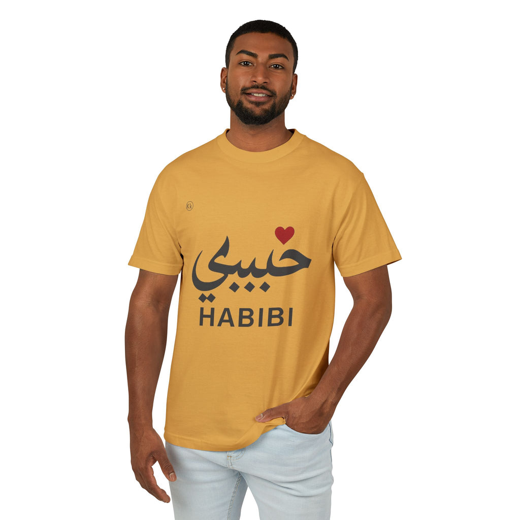 Habibi Tee — Arabic "Habibi" Love Shirt with Heart