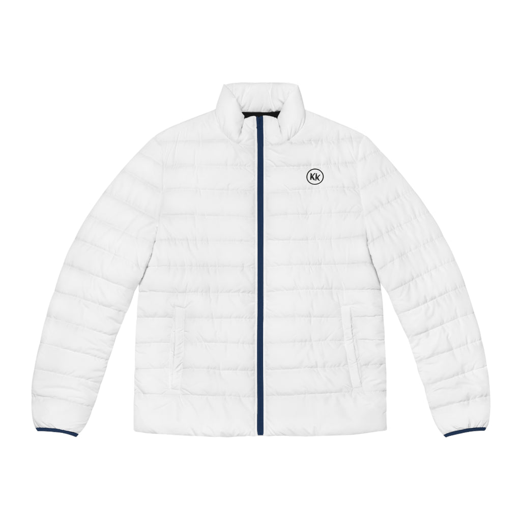 White Men’s Puffer Jacket