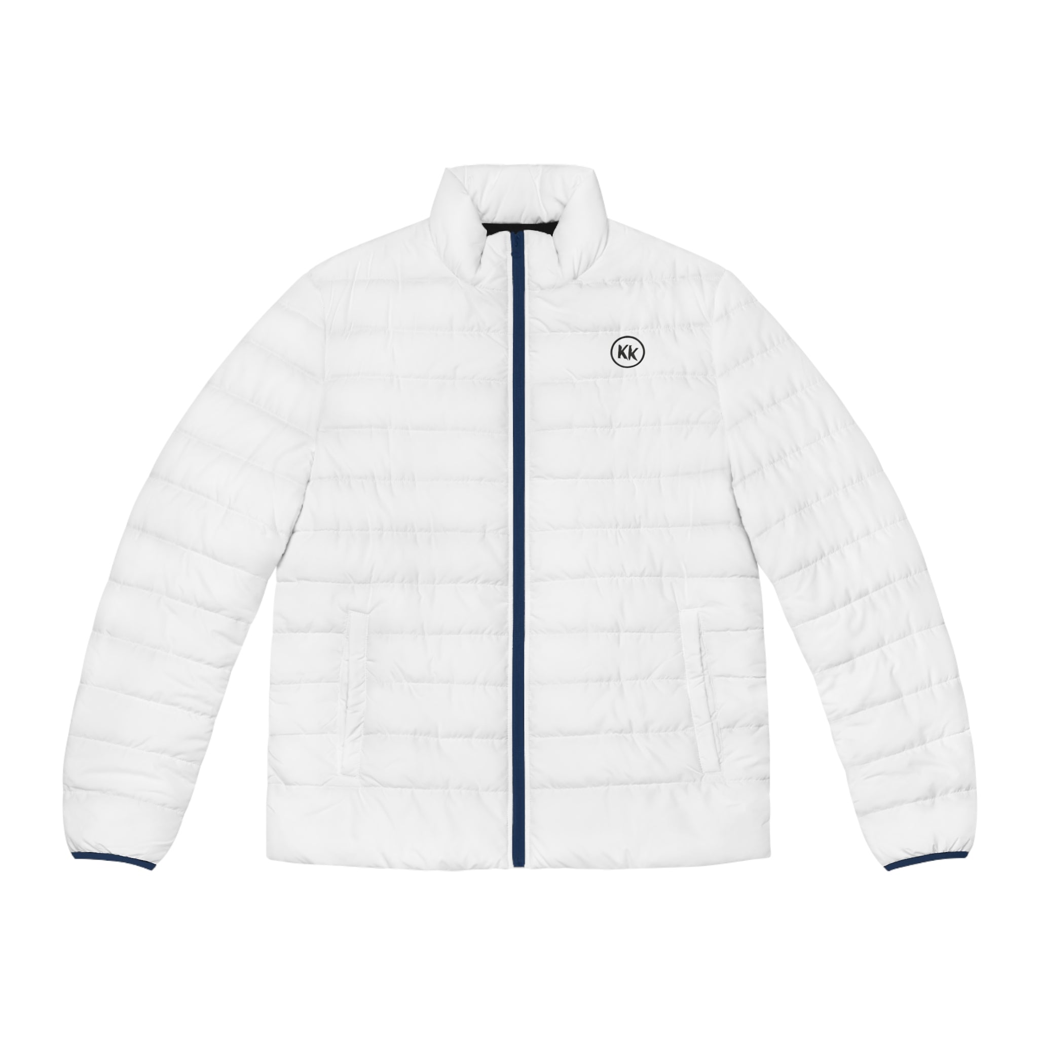 White Men’s Puffer Jacket