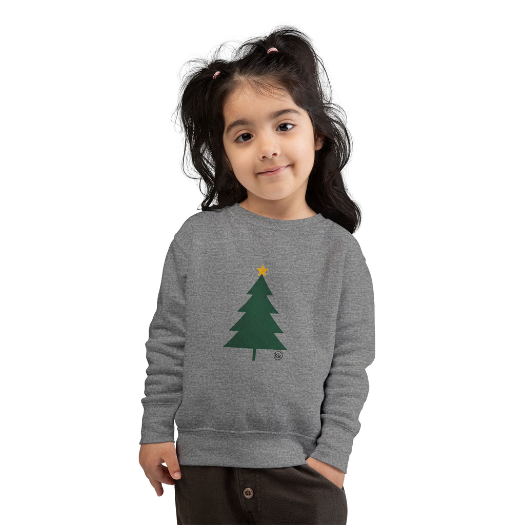 Toddler Sweatshirt — Christmas Tree Pullover