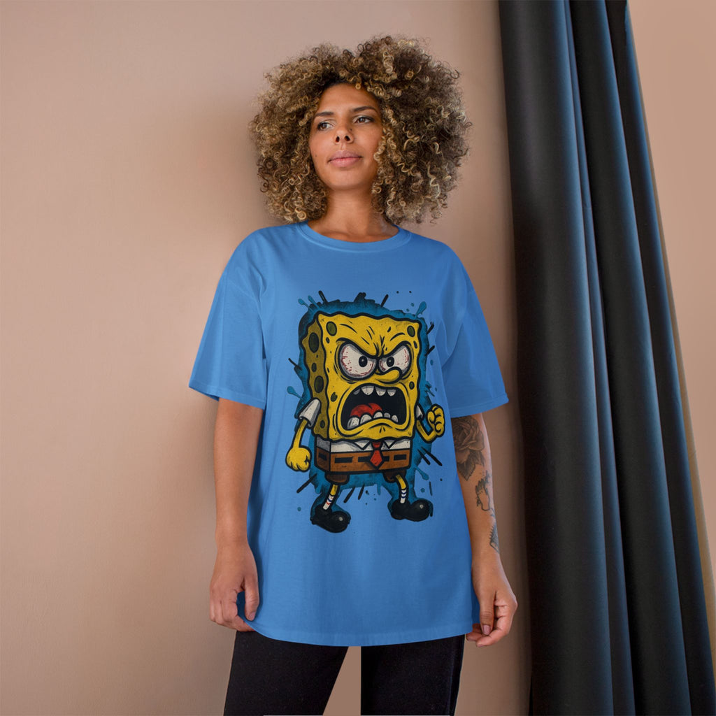 Angry Sponge Cartoon T-Shirt