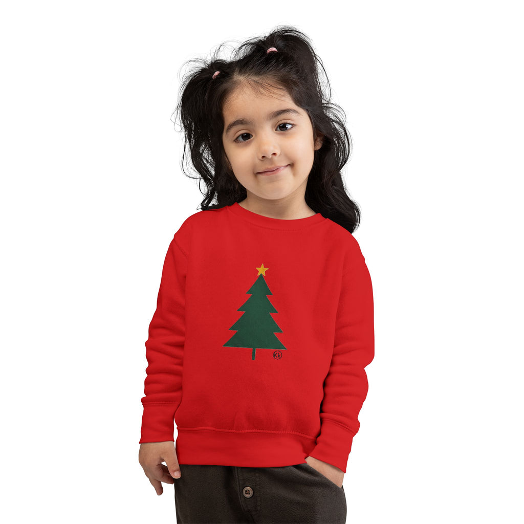 Toddler Sweatshirt — Christmas Tree Pullover