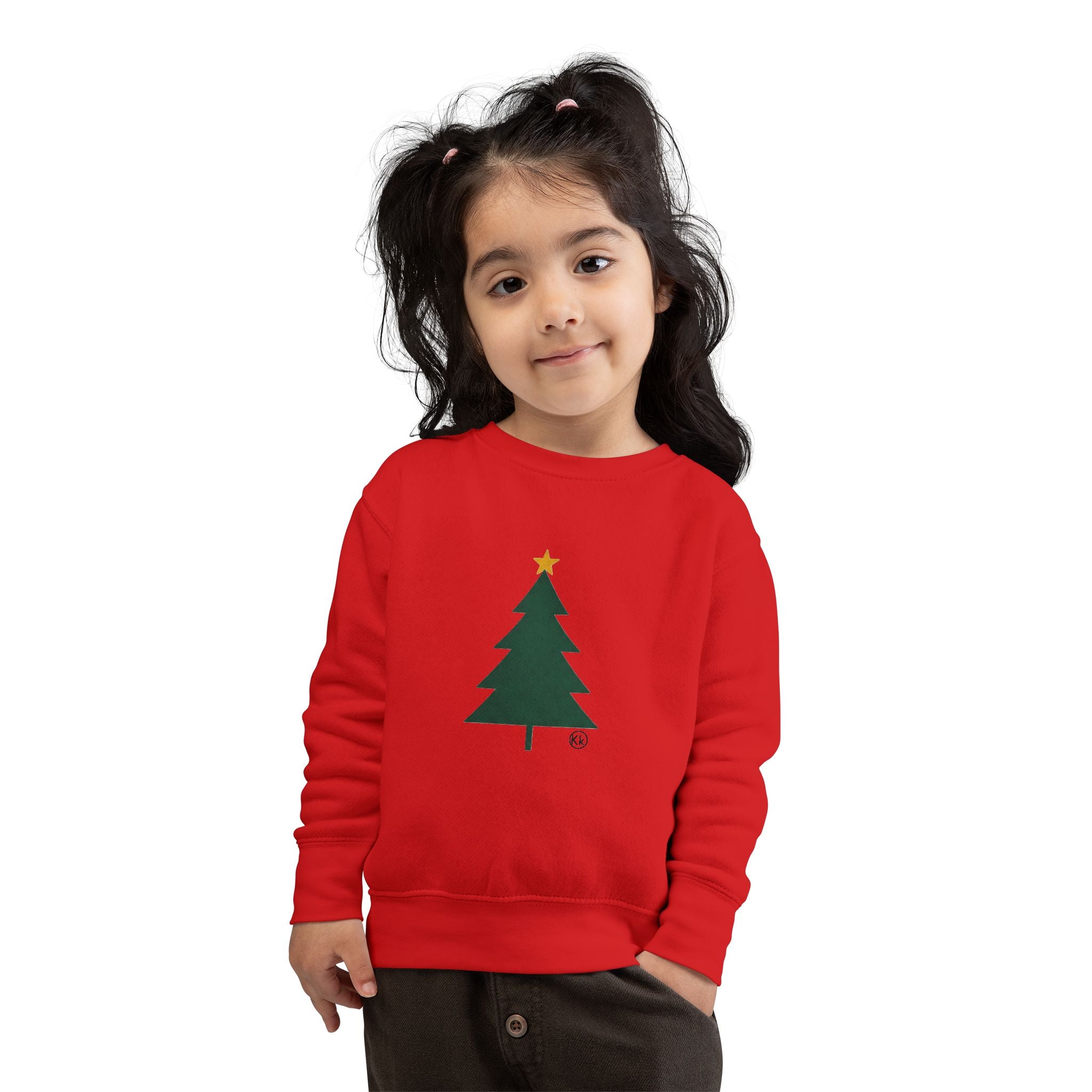 Toddler Sweatshirt — Christmas Tree Pullover