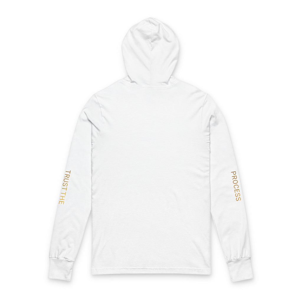 Gold Sun Hooded Long Sleeve Tee