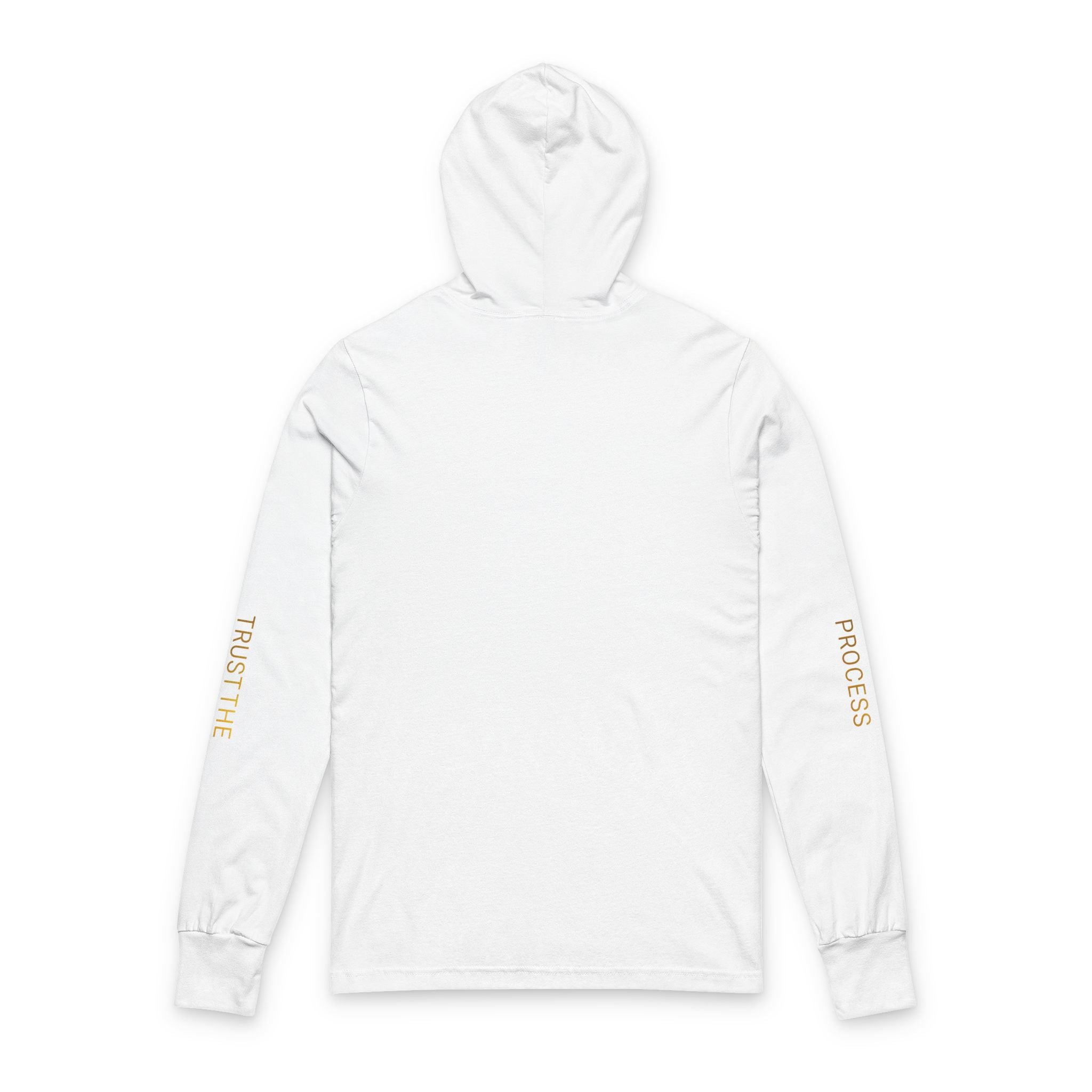 Gold Sun Hooded Long Sleeve Tee