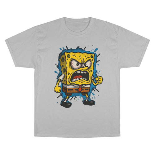 Angry Sponge Cartoon T-Shirt