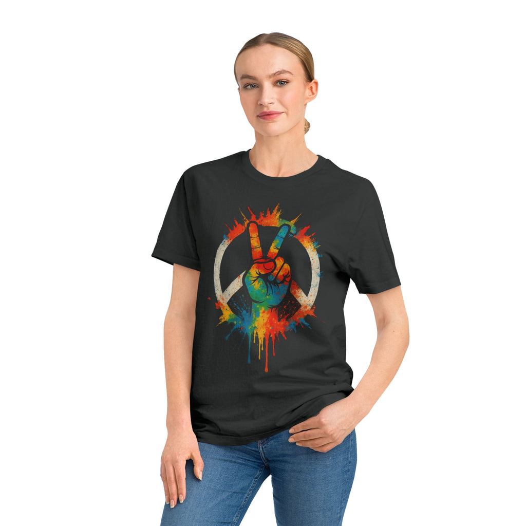 Peace T-Shirt — Colorful Tee