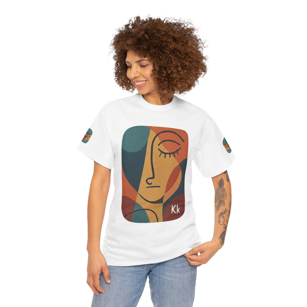 Abstract Cubist Face T-Shirt